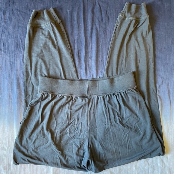 Peach Grey Boho Joggers - EUC - Size Medium - Picture 4 of 5